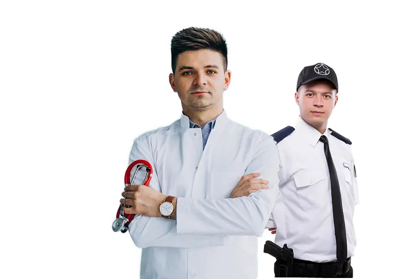 Profesionales de la salud ocupacional evaluando personal en una IPS certificada